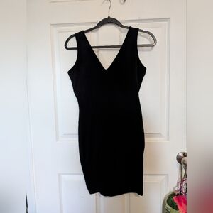 Wild Fable Black Sheath V-Neck Cocktail Dress